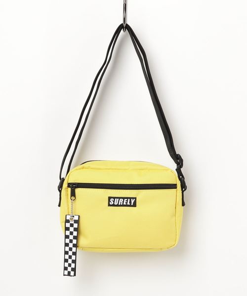 WEGO（ウィゴー）の「WEGO/メッシュポケットBOXロゴショルダーバッグ（ショルダーバッグ・レディース・ブラック/ブルー/イエロー/ホワイト・FREE）」の10枚目の写真