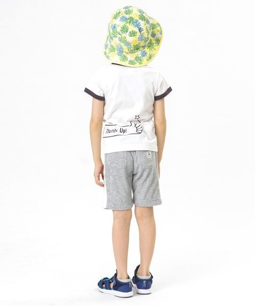 apres les cours(アプレレクール)の「ナンバリング半袖Tシャツ(Tシャツ/カットソー・キッズ・ネイビー/イエロー/オフホワイト・80/120/110/100/130/90)」の7枚目の写真