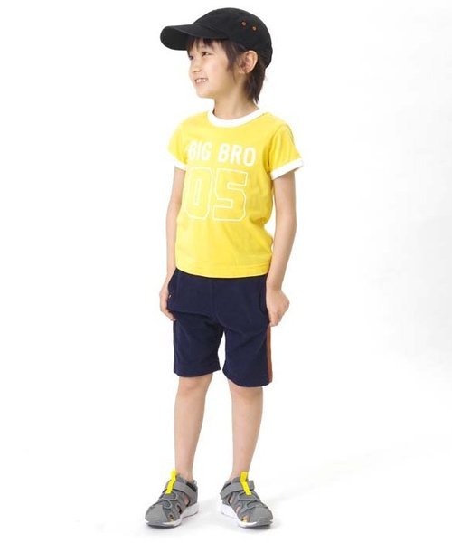 apres les cours(アプレレクール)の「ナンバリング半袖Tシャツ(Tシャツ/カットソー・キッズ・ネイビー/イエロー/オフホワイト・80/120/110/100/130/90)」の10枚目の写真