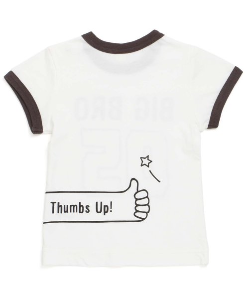 apres les cours(アプレレクール)の「ナンバリング半袖Tシャツ(Tシャツ/カットソー・キッズ・ネイビー/イエロー/オフホワイト・80/120/110/100/130/90)」の16枚目の写真