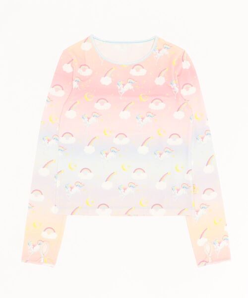 fafa(フェフェ)の「TEREZIE|トップス(Tシャツ/カットソー・キッズ・アイボリー/その他/ホワイト・110cm/120cm/130cm/110/120/130/140/150cm)」の2枚目の写真