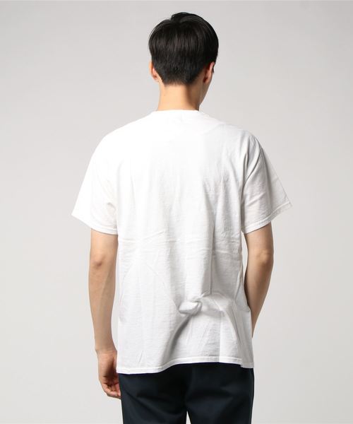 BENCH'S SELECT(ベンチセレクト)の「CAMP7 PRINT TEE(Tシャツ/カットソー・メンズ・ホワイト/ネイビー/ライム・MEDIUM/LARGE)」の5枚目の写真