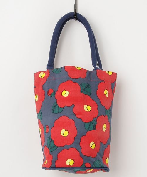 カヤ（カヤ）の「【カヤ】和モダン華樽トート バケツバッグ（トートバッグ・レディース・ホワイト×ブラック/ブルー系その他/レッド系その他/ピンク系その他・FREE）」の4枚目の写真