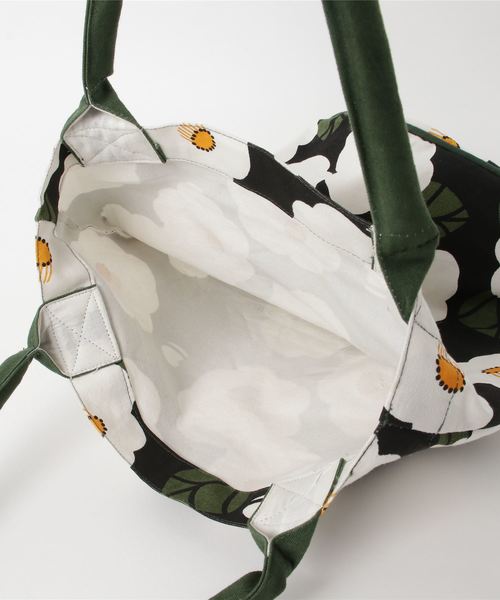 カヤ（カヤ）の「【カヤ】和モダン華樽トート バケツバッグ（トートバッグ・レディース・ホワイト×ブラック/ブルー系その他/レッド系その他/ピンク系その他・FREE）」の8枚目の写真