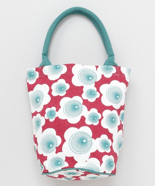 カヤ（カヤ）の「【カヤ】和モダン華樽トート バケツバッグ（トートバッグ・レディース・ホワイト×ブラック/ブルー系その他/レッド系その他/ピンク系その他・FREE）」の3枚目の写真