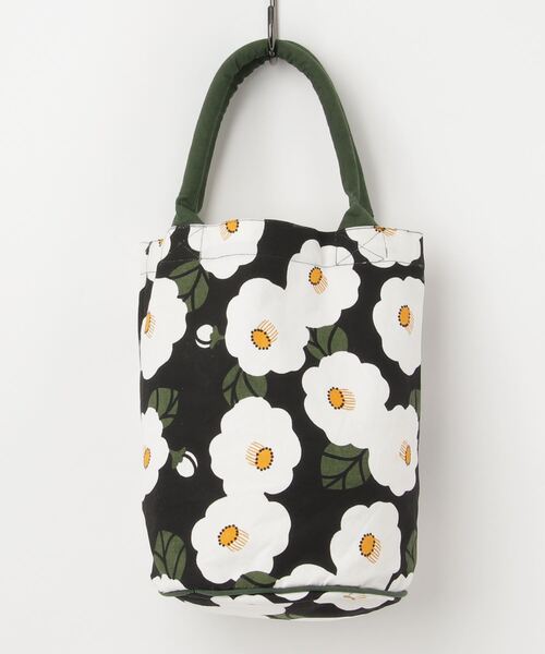 カヤ（カヤ）の「【カヤ】和モダン華樽トート バケツバッグ（トートバッグ・レディース・ホワイト×ブラック/ブルー系その他/レッド系その他/ピンク系その他・FREE）」の5枚目の写真