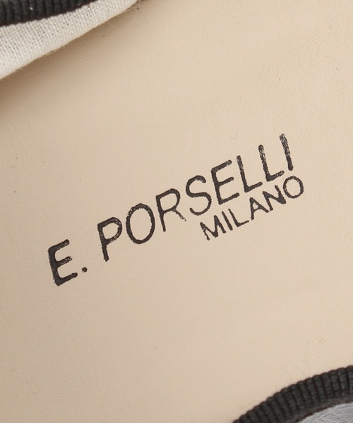 FRAMeWORK（フレームワーク）の「Porselli バレエシューズ スムース（パンプス・レディース・ブラック/アイボリー・36/37）」の11枚目の写真