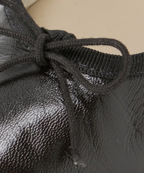 FRAMeWORK（フレームワーク）の「Porselli バレエシューズ スムース（パンプス・レディース・ブラック/アイボリー・36/37）」の12枚目の写真