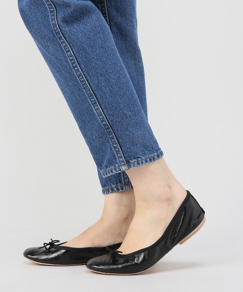 FRAMeWORK（フレームワーク）の「Porselli バレエシューズ スムース（パンプス・レディース・ブラック/アイボリー・36/37）」の14枚目の写真