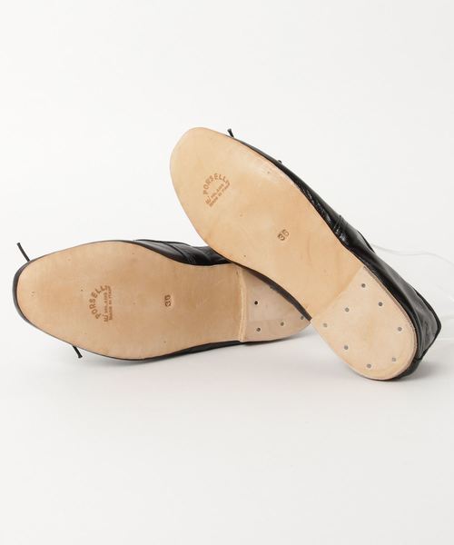 FRAMeWORK（フレームワーク）の「Porselli バレエシューズ スムース（パンプス・レディース・ブラック/アイボリー・36/37）」の4枚目の写真