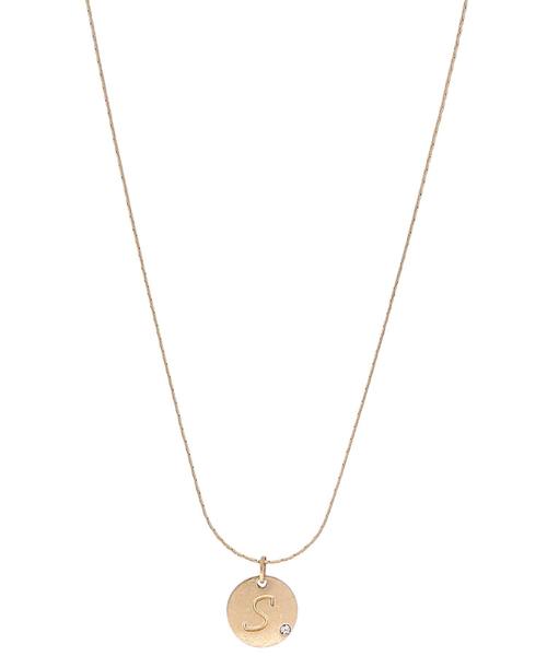 AMERICAN HOLIC(アメリカンホリック)の「イニシャルプレートネックレスGOLD(ネックレス・レディース・A/K/M/R/S/Y・FREE)」の11枚目の写真