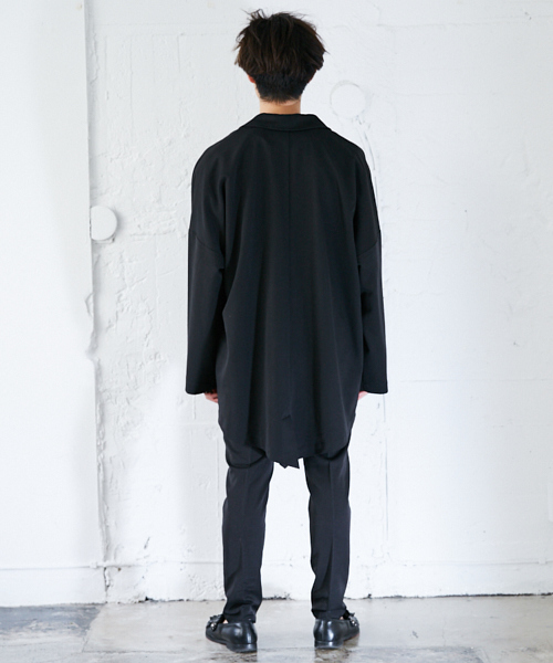 kutir（クティール）の「変形テーラードジャケット（テーラードジャケット・メンズ・ブラック/ライトグレー・MEDIUM/LARGE）」の8枚目の写真