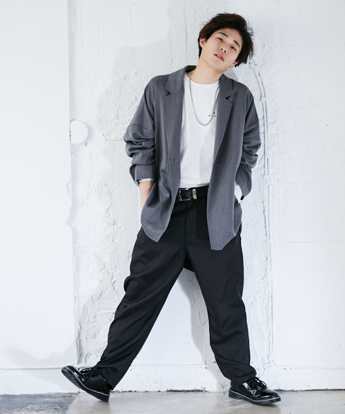 kutir（クティール）の「変形テーラードジャケット（テーラードジャケット・メンズ・ブラック/ライトグレー・MEDIUM/LARGE）」の17枚目の写真