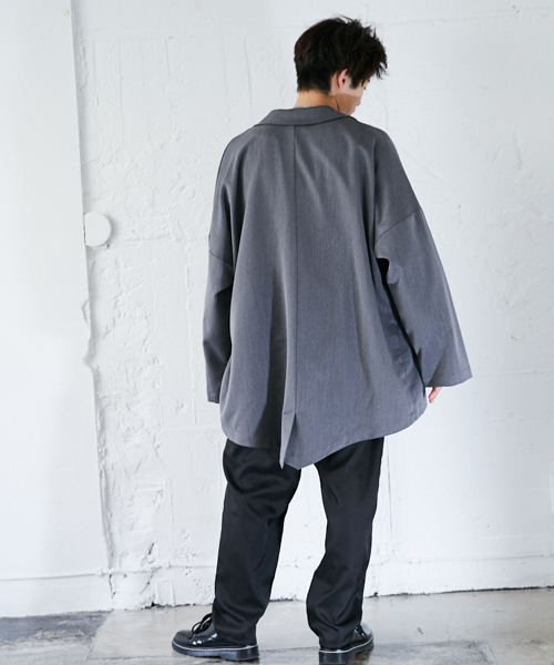 kutir（クティール）の「変形テーラードジャケット（テーラードジャケット・メンズ・ブラック/ライトグレー・MEDIUM/LARGE）」の21枚目の写真