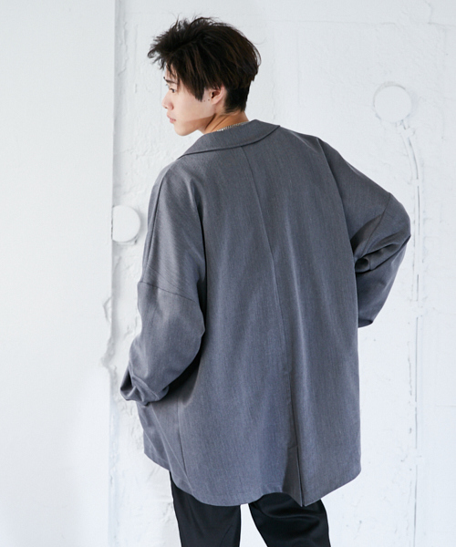 kutir（クティール）の「変形テーラードジャケット（テーラードジャケット・メンズ・ブラック/ライトグレー・MEDIUM/LARGE）」の22枚目の写真