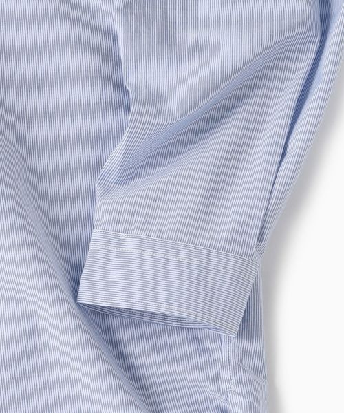 SHIPS（シップス）の「SC: ペルヴィアン ピマ コードレーン プルオーバー シャツ（シャツ/ブラウス・メンズ・ライトブルー/ホワイト/ベージュ・LARGE/MEDIUM/SMALL/X-LARGE）」の7枚目の写真