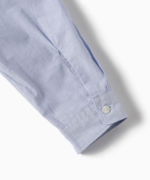 SHIPS（シップス）の「SC: ペルヴィアン ピマ コードレーン プルオーバー シャツ（シャツ/ブラウス・メンズ・ライトブルー/ホワイト/ベージュ・LARGE/MEDIUM/SMALL/X-LARGE）」の5枚目の写真