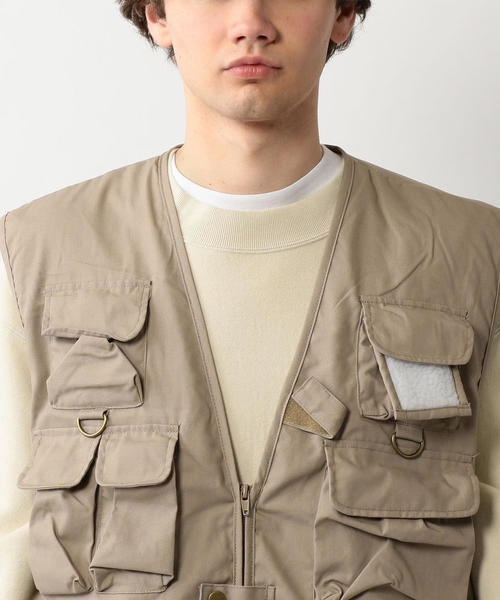 ROTHCO（ロスコ）の「＜ROTHCO＞ TRAVEL VEST/ベスト（ベスト・メンズ・ベージュ/ブラック・LARGE/MEDIUM）」の18枚目の写真