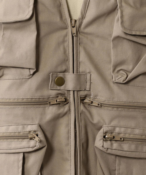 ROTHCO（ロスコ）の「＜ROTHCO＞ TRAVEL VEST/ベスト（ベスト・メンズ・ベージュ/ブラック・LARGE/MEDIUM）」の12枚目の写真