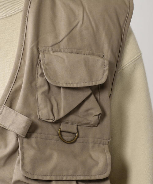 ROTHCO（ロスコ）の「＜ROTHCO＞ TRAVEL VEST/ベスト（ベスト・メンズ・ベージュ/ブラック・LARGE/MEDIUM）」の13枚目の写真