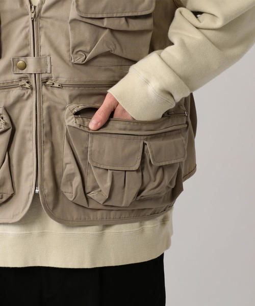 ROTHCO（ロスコ）の「＜ROTHCO＞ TRAVEL VEST/ベスト（ベスト・メンズ・ベージュ/ブラック・LARGE/MEDIUM）」の14枚目の写真