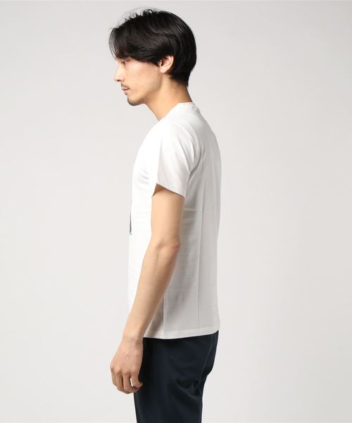 GOSTAR DE FUGA(ゴスタール ジフーガ)の「グラフィックプリント半袖Tシャツ/カットソー(Tシャツ/カットソー・メンズ・ホワイト/ブラック・M/L)」の4枚目の写真