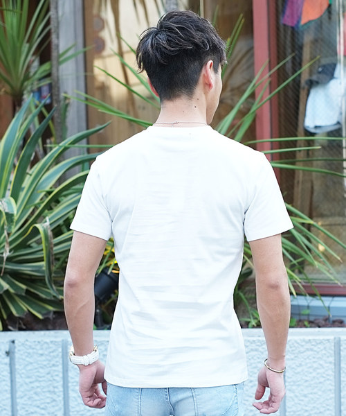 GOSTAR DE FUGA(ゴスタール ジフーガ)の「グラフィックプリント半袖Tシャツ/カットソー(Tシャツ/カットソー・メンズ・ホワイト/ブラック・M/L)」の8枚目の写真