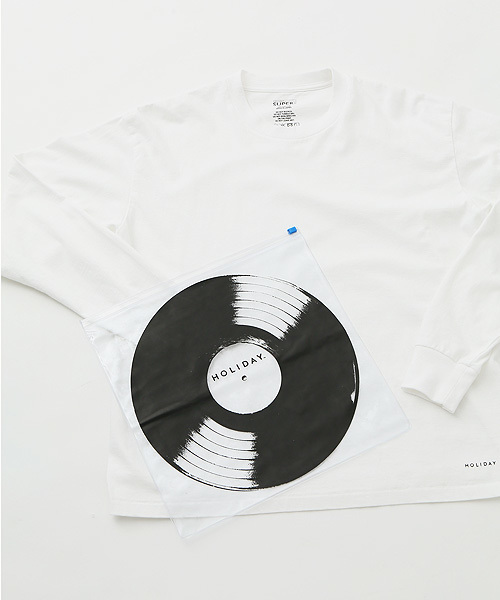 HOLIDAY(ホリデイ)の「SUPER FINE PACK L/S T-SHIRT スーパーファインパックロングスリーブTシャツ(Tシャツ/カットソー)」|ホワイト