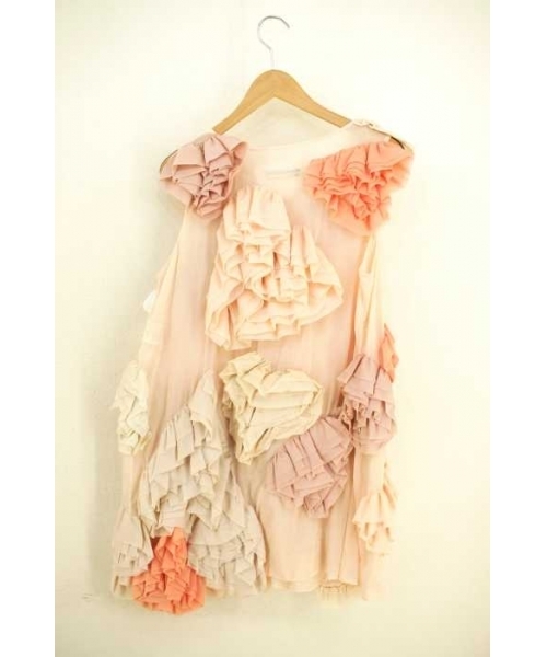 ブランド古着】フリルパッチワークワンピース（ワンピース）｜NOZOMI