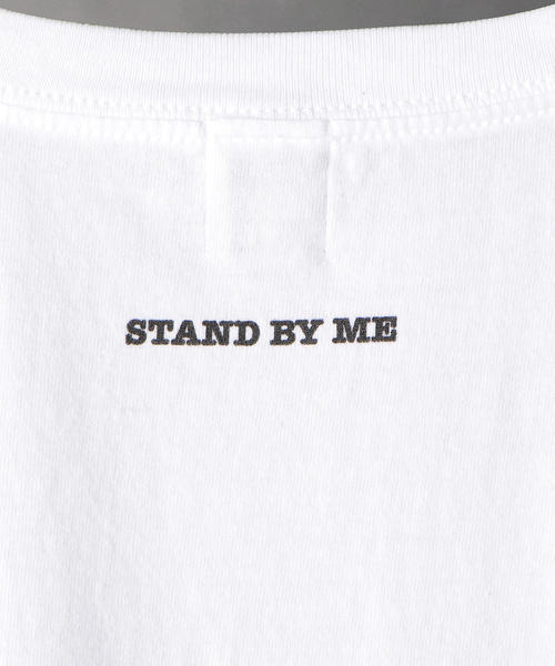 6（ロク）の「＜6(ROKU)＞STAND BY ME SHORT SLEEVE MONOCHROME T-SHIRT/Tシャツ（Tシャツ/カットソー・レディース・ホワイト・MEDIUM/LARGE/SMALL）」の6枚目の写真