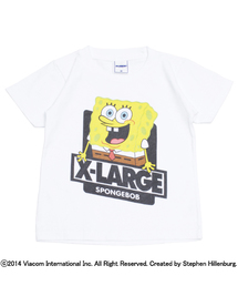 XLARGE KIDS | S/S TEE SPONGE BOB OG /ｽﾎﾟﾝｼﾞﾎﾞﾌﾞ(Tシャツ/カットソー)