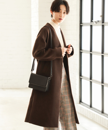 PAGEBOY | ZIPスリットノーカラーコート(ダウンジャケット/コート)