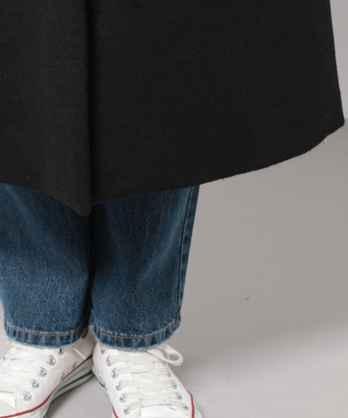 PAGEBOY(ページボーイ)の「ZIPスリットノーカラーコート(ダウンジャケット/コート・レディース・ブラック/ダークブラウン/グレイッシュベージュ/ダークパープル・SMALL/MEDIUM)」の17枚目の写真