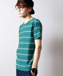WEGO/ロープボーダーTシャツ