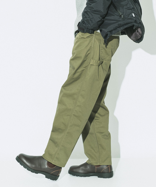COWDEN(カウデン)の「COWDEN × GORDON MILLER / ペインターパンツ(カーゴパンツ・メンズ・ブラック/オリーブドラブ・L/M/S)」の4枚目の写真
