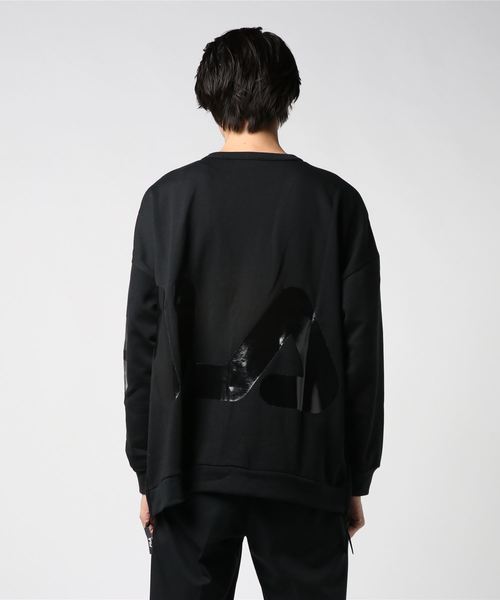 FILA HERITAGE(フィラヘリテージ)の「FILA(フィラ)クルーネックTシャツ(スウェット・メンズ・ブラック/オレンジ/ホワイト・L/S/M)」の6枚目の写真