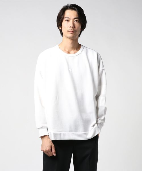 FILA HERITAGE(フィラヘリテージ)の「FILA(フィラ)クルーネックTシャツ(スウェット・メンズ・ブラック/オレンジ/ホワイト・L/S/M)」の13枚目の写真