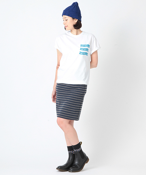 BEAMS T(ビームスティー)の「SAYHELLO / TREATMENT SP(Tシャツ/カットソー・メンズ・ホワイト/チャコールグレー・MEDIUM/SMALL/X-LARGE/LARGE)」の15枚目の写真