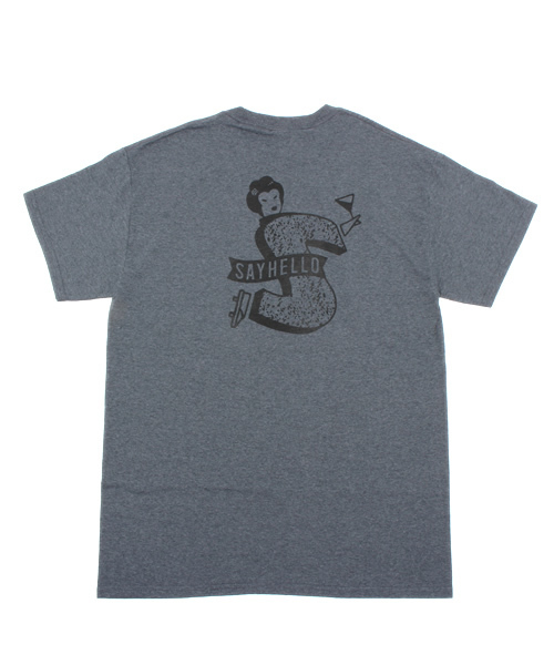 BEAMS T(ビームスティー)の「SAYHELLO / TREATMENT SP(Tシャツ/カットソー・メンズ・ホワイト/チャコールグレー・MEDIUM/SMALL/X-LARGE/LARGE)」の3枚目の写真