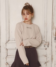 one after another NICE CLAUP | ワッフルロゴロングTシャツ(Tシャツ/カットソー)