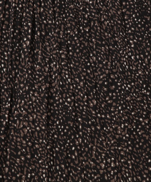 LOWRYS FARM（ローリーズファーム）の「アニマルプリーツスカート　867432（スカート・レディース・アイボリー/ブラック・FREE）」の15枚目の写真