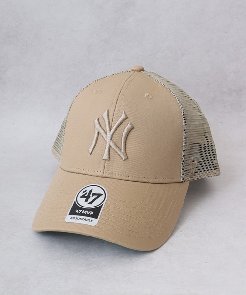 '47（フォーティーセブン）の「47 brand BBCAP MLB メジャーリーグ メッシュ ベースボールキャップ フォーティーセブン（キャップ・メンズ・ブラック/ネイビー/カモフラージュ/ブラック×ブラック/ブラック系その他/ブルー系その他/ウッドランド/ロイヤルブルー/ブラック系その他2/ブラック系その他3/カーキ/ブラック系その他4/カーキ系/カーキ系1/ネイビー系/ネイビー系1/ブルー/レッド・ONE SIZE/FREE）」の10枚目の写真