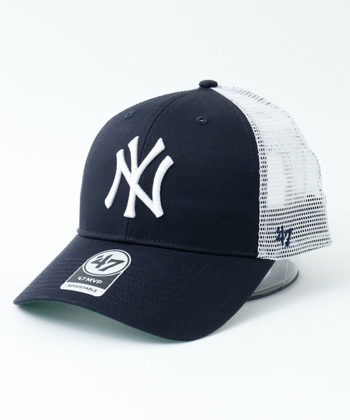 '47（フォーティーセブン）の「47 brand BBCAP MLB メジャーリーグ メッシュ ベースボールキャップ フォーティーセブン（キャップ・メンズ・ブラック/ネイビー/カモフラージュ/ブラック×ブラック/ブラック系その他/ブルー系その他/ウッドランド/ロイヤルブルー/ブラック系その他2/ブラック系その他3/カーキ/ブラック系その他4/カーキ系/カーキ系1/ネイビー系/ネイビー系1/ブルー/レッド・ONE SIZE/FREE）」の22枚目の写真