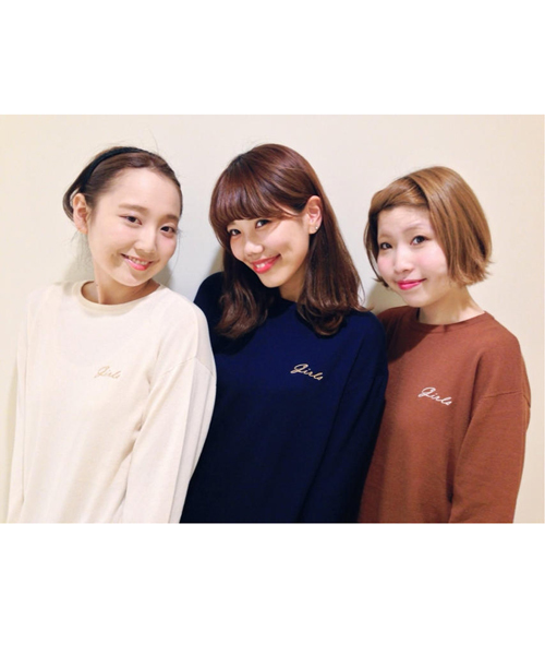 Kastane（カスタネ）の「【Kastane】Girls刺繍プルオーバー（ニット/セーター・レディース・キャメル/ネイビー/アイボリー・FREE）」の13枚目の写真