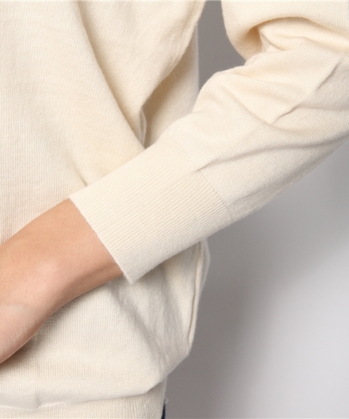 Kastane（カスタネ）の「【Kastane】Girls刺繍プルオーバー（ニット/セーター・レディース・キャメル/ネイビー/アイボリー・FREE）」の8枚目の写真