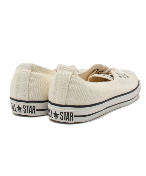 CONVERSE（コンバース）の「コンバースオールスター  ポインテッドウォッシュドリネンＯＸ（その他シューズ・レディース・ホワイト系/ピンク系/ブルー系・LARGE/MEDIUM/SMALL）」の6枚目の写真