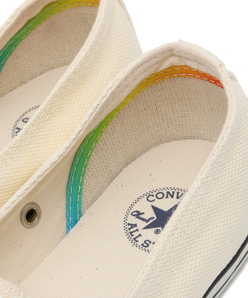 CONVERSE（コンバース）の「コンバースオールスター  ポインテッドウォッシュドリネンＯＸ（その他シューズ・レディース・ホワイト系/ピンク系/ブルー系・LARGE/MEDIUM/SMALL）」の9枚目の写真