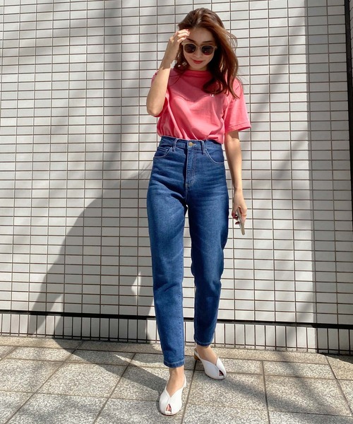 Champion（チャンピオン）の「[Champion]チャンピオンショートスリーブTシャツ（Tシャツ/カットソー・レディース・ホワイト/ブラック/ダークグリーン/グレー/グレー系その他/ピンク/オレンジ/ブラウン・LL/S/M/L）」の20枚目の写真