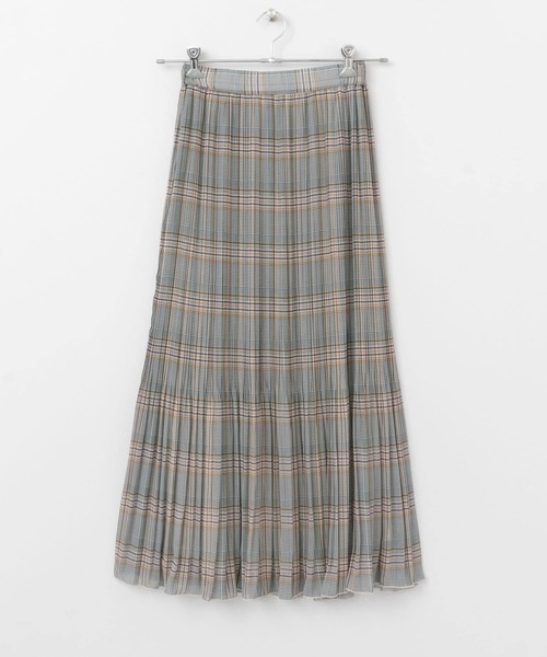 KBF（ケイビーエフ）の「チェック消しプリーツスカート∴（スカート・レディース・グレー/ブラウン/イエロー・ONE）」の17枚目の写真