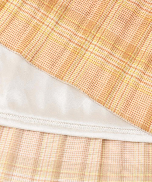 KBF（ケイビーエフ）の「チェック消しプリーツスカート∴（スカート・レディース・グレー/ブラウン/イエロー・ONE）」の10枚目の写真